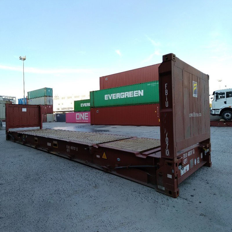 Réduction de prix 40FR/40OT Container Transporteur maritime Chine à la Tanzanie pour le fret surdimensionné